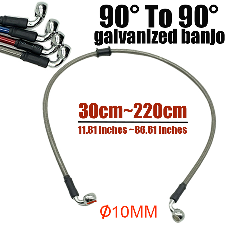 10mm 90 Degree Motorcycle Dirt - Motorcycle Brake Cable recension och pris