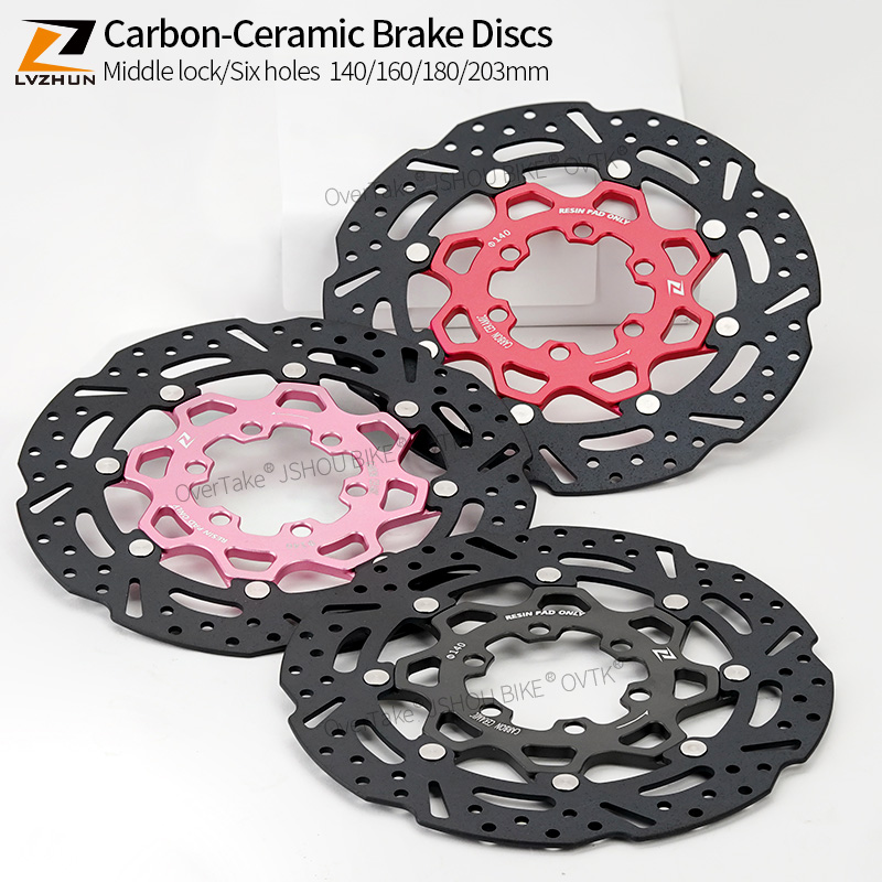 LVZHUN Bike Carbon-Ceramic Bra - Carbon Ceramic Motorcycle Brake Rotor recension och pris