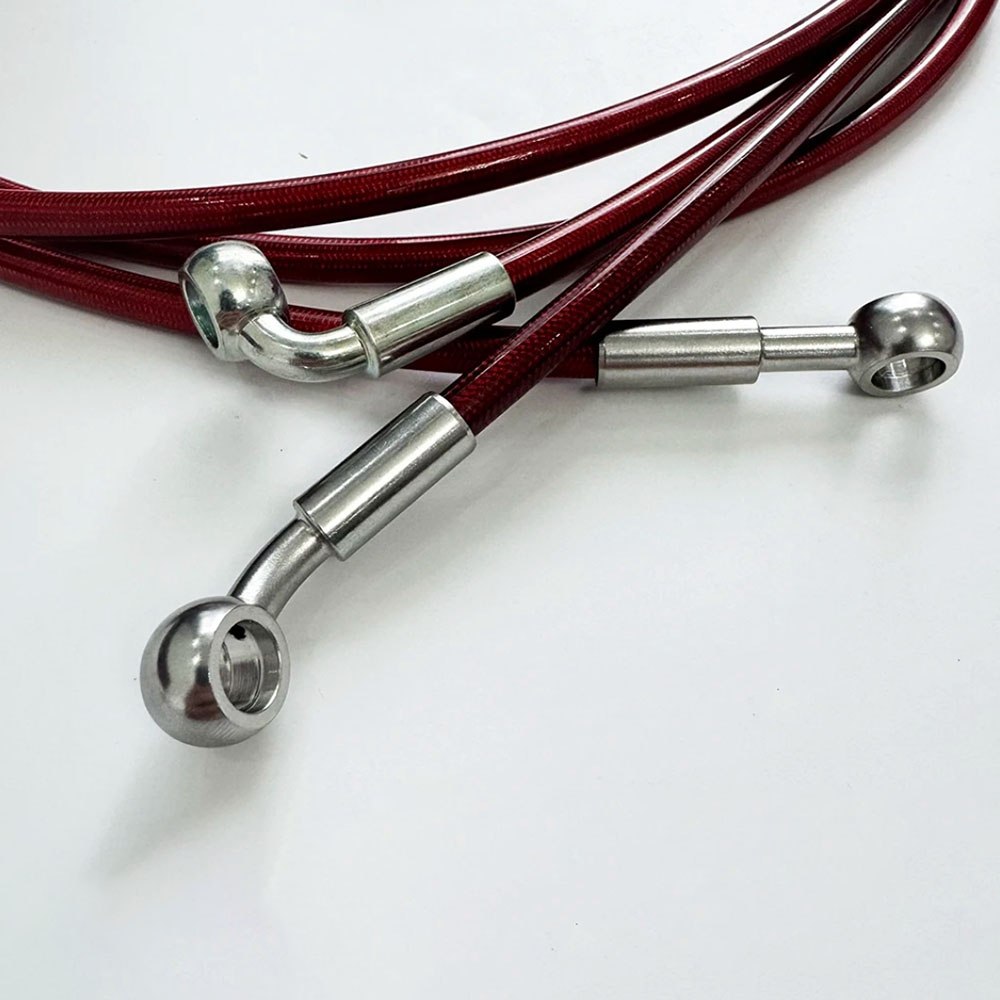 28-90 Degrees 10mm Banjo 300mm - Motorcycle Brake Cable recension och pris