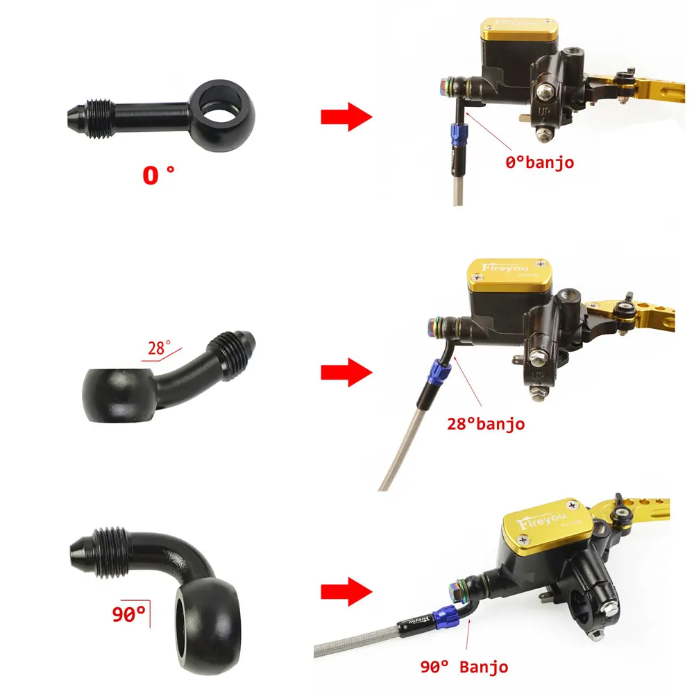 Motorcycle Steel Hydraulic Bra - Brake Line Motorcycle recension och pris