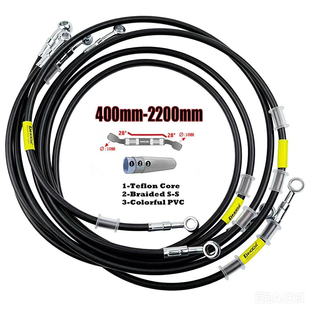 400-2200mm Motorcycle Hydrauli - Motorcycle Brake Cable recension och pris