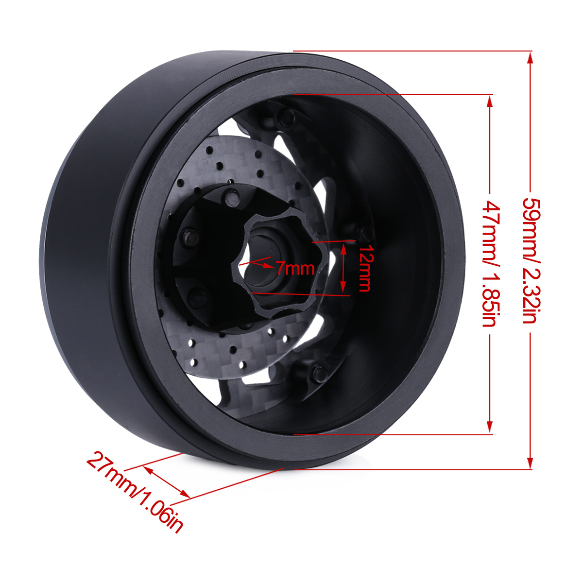 1.9 Inch Lightweight Carbon Fi - Brake Rotor recension och pris