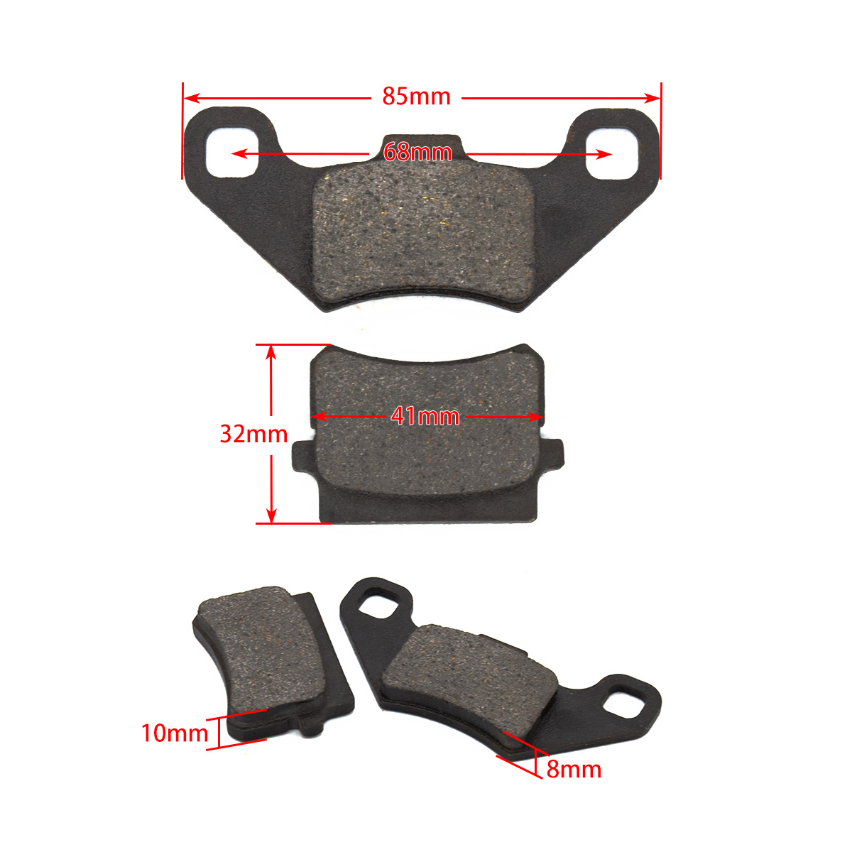 Disc Caliper Brake Pads Shoes  - Brake Pads Bike recension och pris