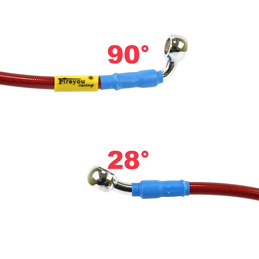 400mm-2400mm Brake Hose Hydrau - Motorcycle Brake Cable recension och pris