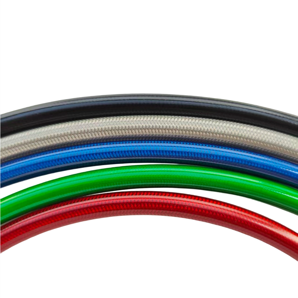 28°-28° Black Braided Hydrauli - Motorcycle Brake Cable recension och pris